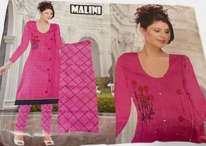 Pink Embroidered Kurta Set