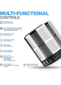 Studio 7 Mini 4 Hours Playing Time Portable BT Speaker 3 W Bluetooth Speaker (Silver, Stereo Channel)