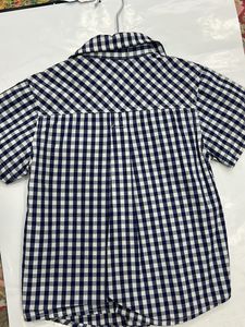 Boys Checkered Shirt 100% Pure Cotton