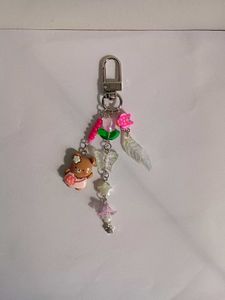 Floral Bear Bag Charm 🐻