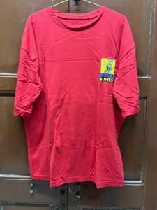 Red Oversized Tshirt