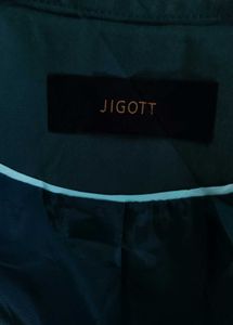 Elegant Green Trench Coat