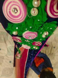 Flower Design Ready To Wear Saree 😍