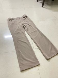 CROCODILE Pintresty Flared Brown Pants