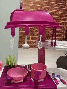 Pink Beautiful Kitchen Set For Girls