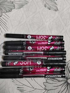 waterproof eyeliner and herbal kajal combo(4pcs)