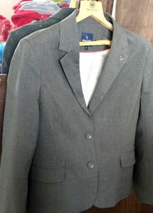 Allen Solly Gray Blazer