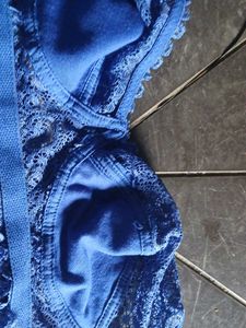 Blue Lace Lingerie Set