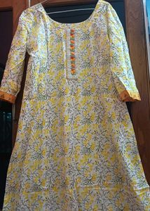 Floral Print Kurta Set