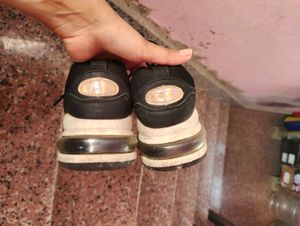 branded Black &amp; Grey Sneakers