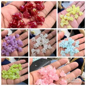 Butterfly And Flower Bead