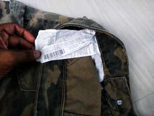 Camo Print Pants(Military Denim)