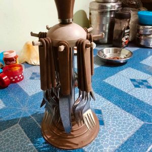 Vintage Spoon &amp; Fork Carousel