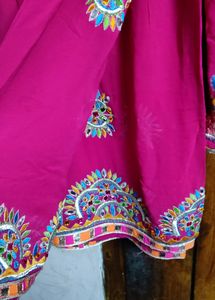 Rani Pink Saree