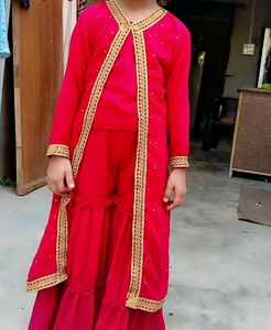 Festive Girls&#39; Ethnic Dress