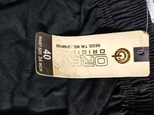 Black Track Pants - Size M