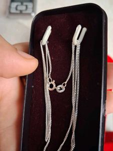 Silver Chain Necklace 92.5 Hallmark