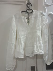 Blanco Blusa Eve - XS