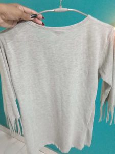Grey Star Top