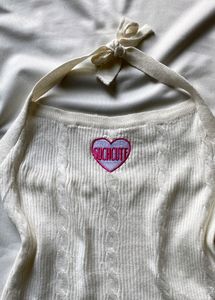 Halter Neck Crop Top