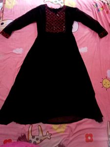 Elegant Black Kurta