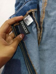 Bodycon denim dress from H&amp;m