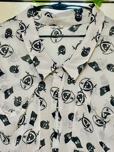 Sheer Skull Shirt