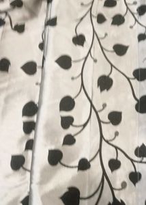 Leaf Print blackout curtains