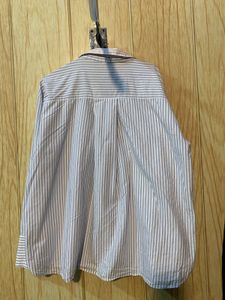 Zara Striped Button-Down Shirt