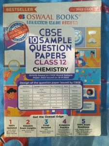 Oswaal Chemistry Sample Paper 2023