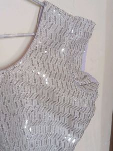New Sequence White Blouse