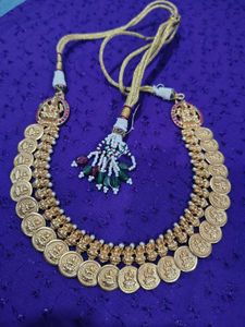 Lakshmi Coin Necklace