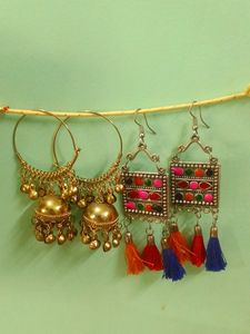 Earrings ( 2 Set )