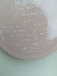 K-play Melon Highlighter