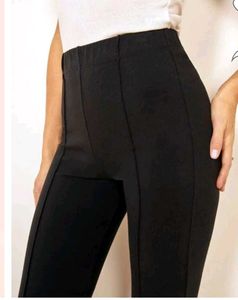Black Flared Pants