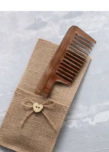 Wooden Hair Comb