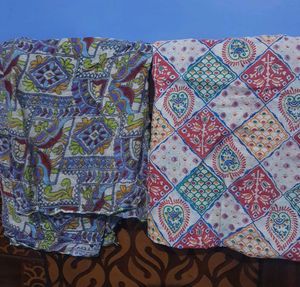 “Combo Dupatta Set | 2 Pieces | Soft Fabric | good