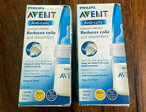 2 New Philips Avent Feeding Bottle