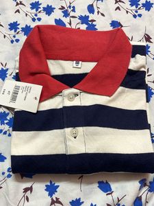 Uniqlo Black &amp; White Striped Shirt