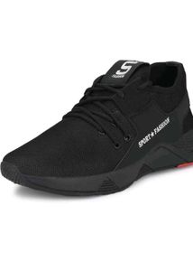 Stylish Black Sport Fashion Sneakers