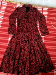 Red One Piece Dress