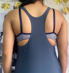 Grey Swimsuit