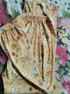 Floral Print Lounge Pants