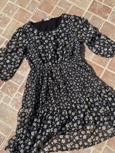 Floral Print Mini Dress