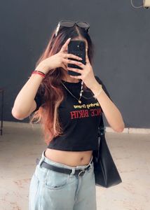 Black Graphic Tee