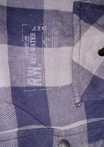 L Size cotton shrit