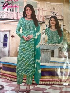 Kaniva Tie-Dye Kurti Set