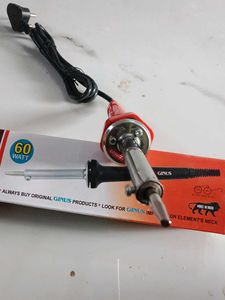 Soldering Iron with Red Handle