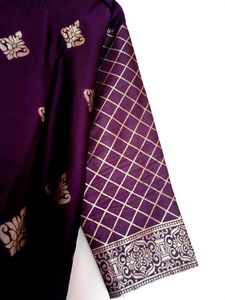 Banarasi Kurta Set With Dupatta
