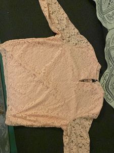 Lace Long Sleeve Top